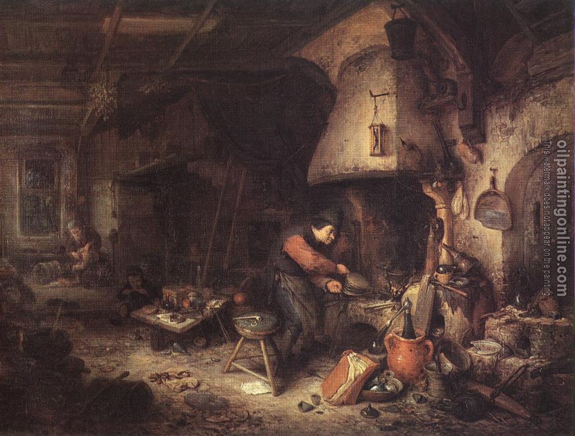 Ostade, Adriaen Jansz van - Alchemist